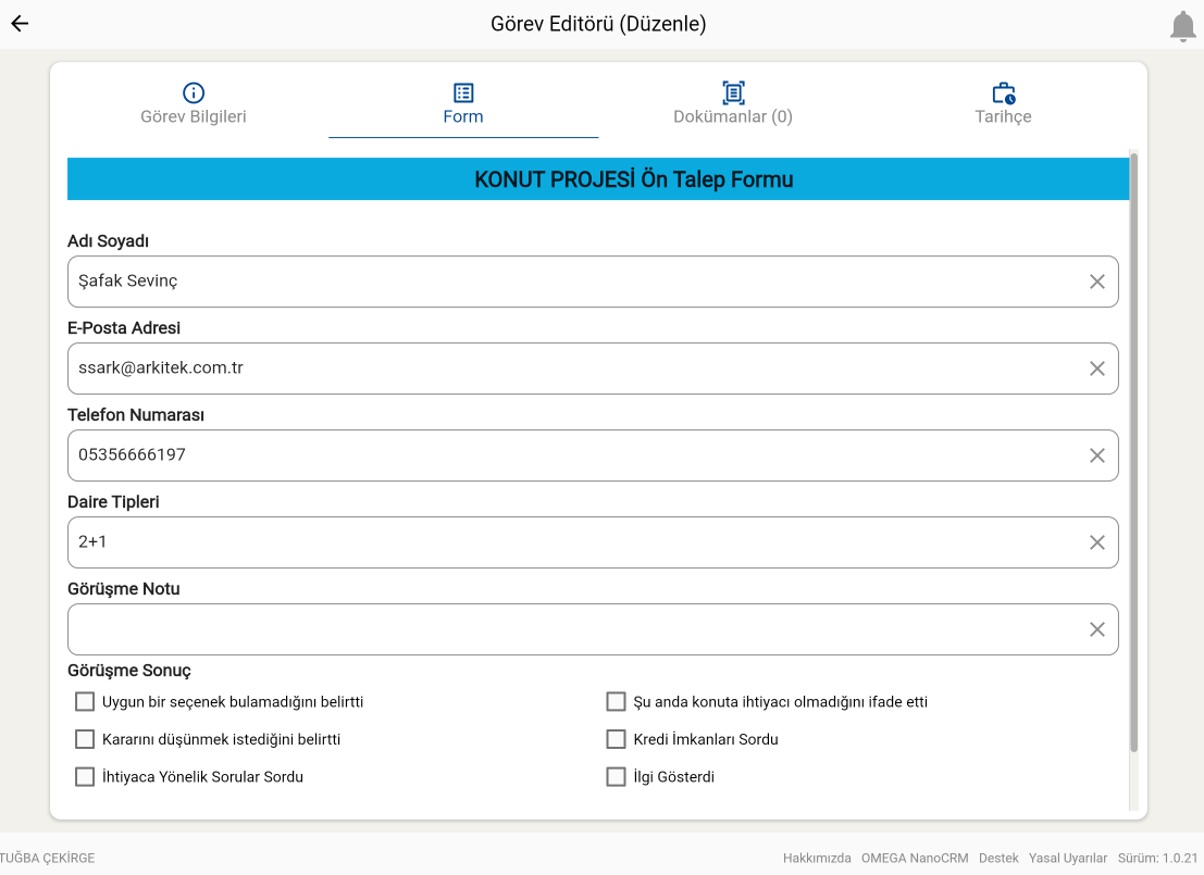 Task Details